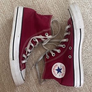 converse chuck taylor maroon 7